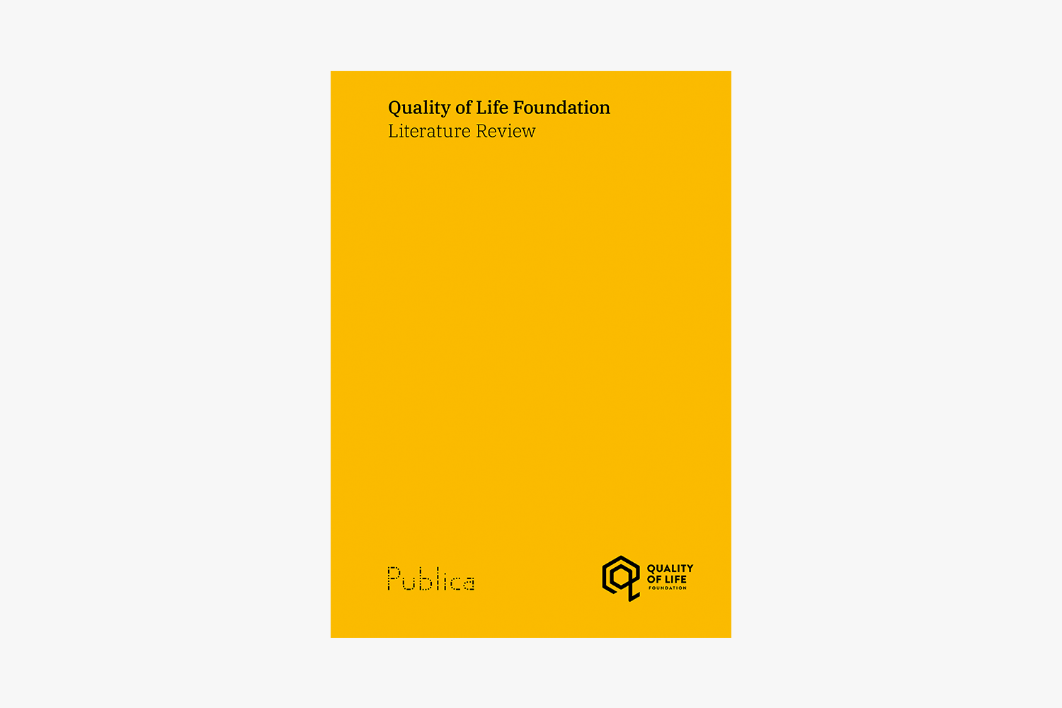 publica-quality-of-life-foundation-literature-review